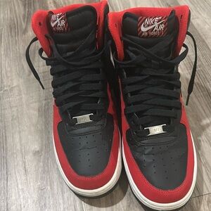 Nike Air Force 1 '07 High University Red Black
